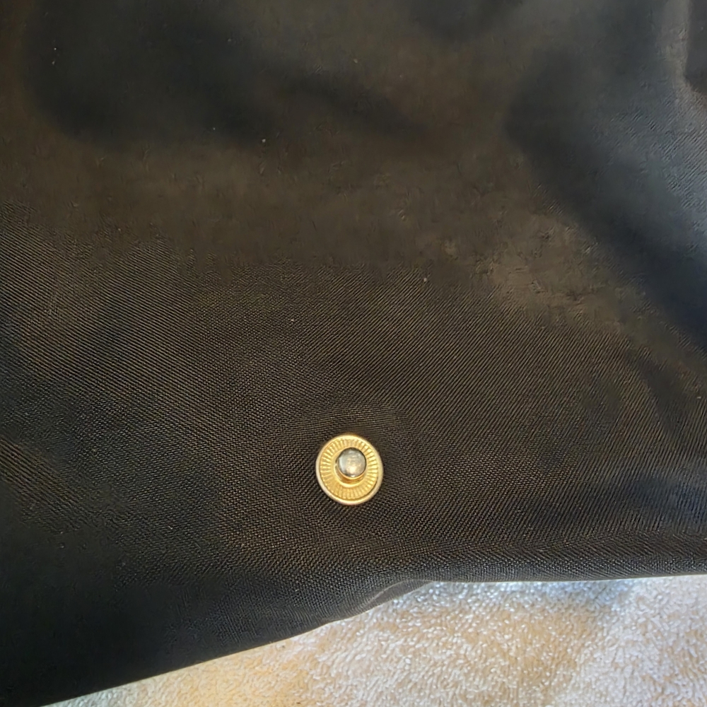 Longchamp Black and Brown Tote Bag - Picture 5 of 10
